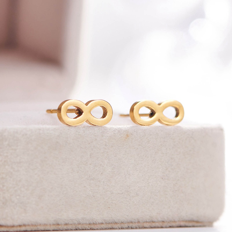 Ygt Set 3 Đôi Khuyên Tai Hình Vương Miện Bằng Thép Không Gỉ Phong Cách Hàn Quốc Cho Nữ