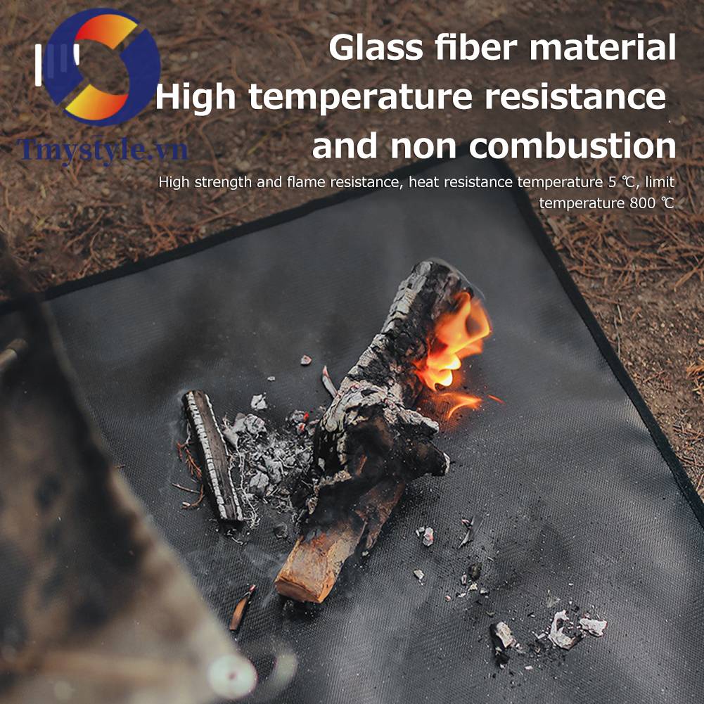 Tấm Trải Cách Nhiệt Chống Cháy Cho Lò Nướng BBQ