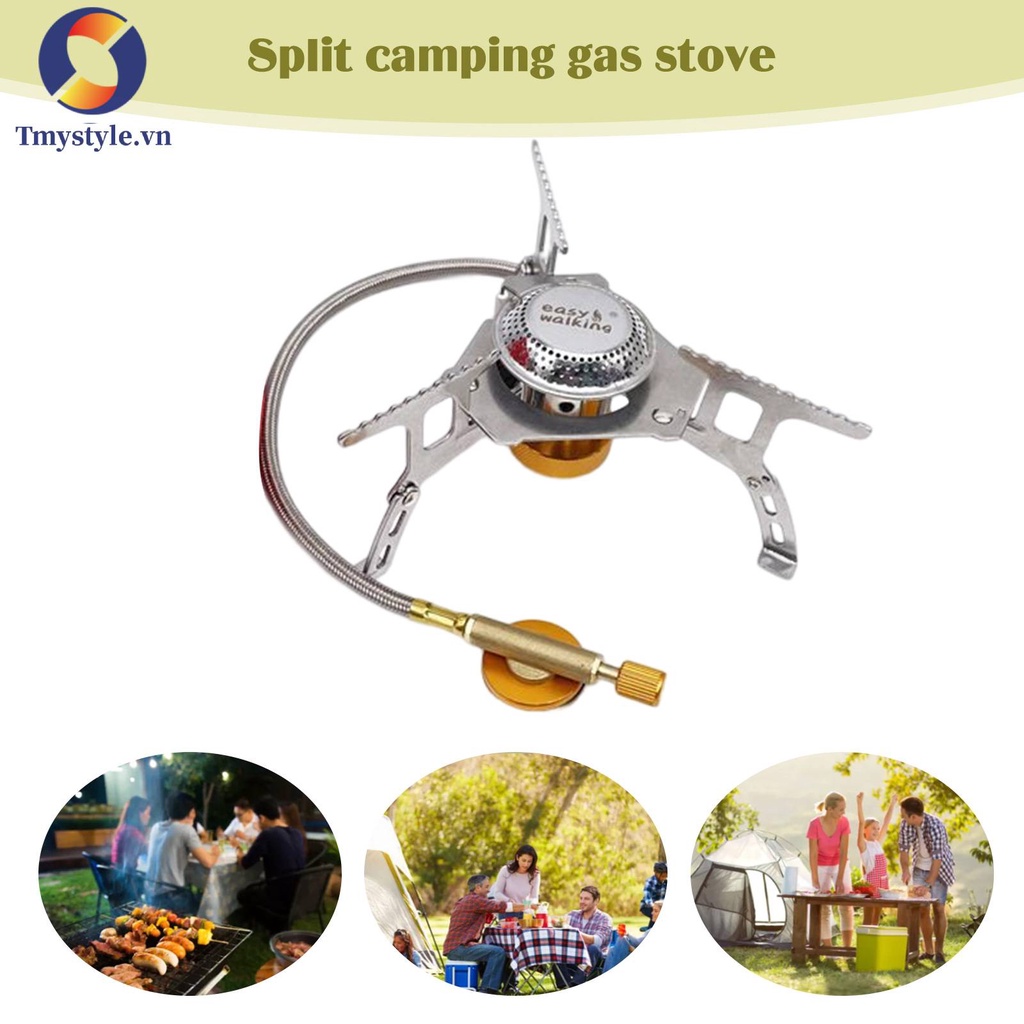 Bếp Gas Cắm Trại 4000W Kèm Hộp Đựng