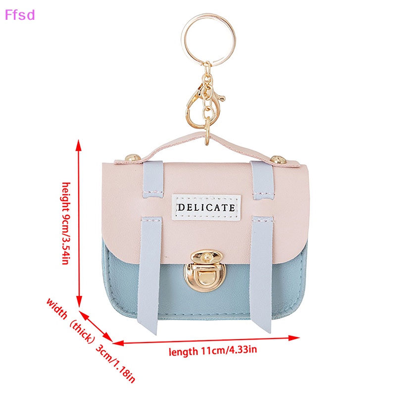 {Ffsd} Ví Đựng Tiền Xu / Thẻ Tín Dụng / Tai Nghe Mini Thời Trang Dành Cho Nữ