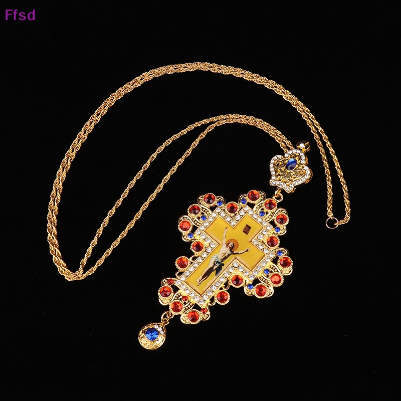 {Ffsd} Vòng cổ Mặt Thánh Giá Đính Đá Thủ Công Mới Nhất * Hàng Bán Chạy