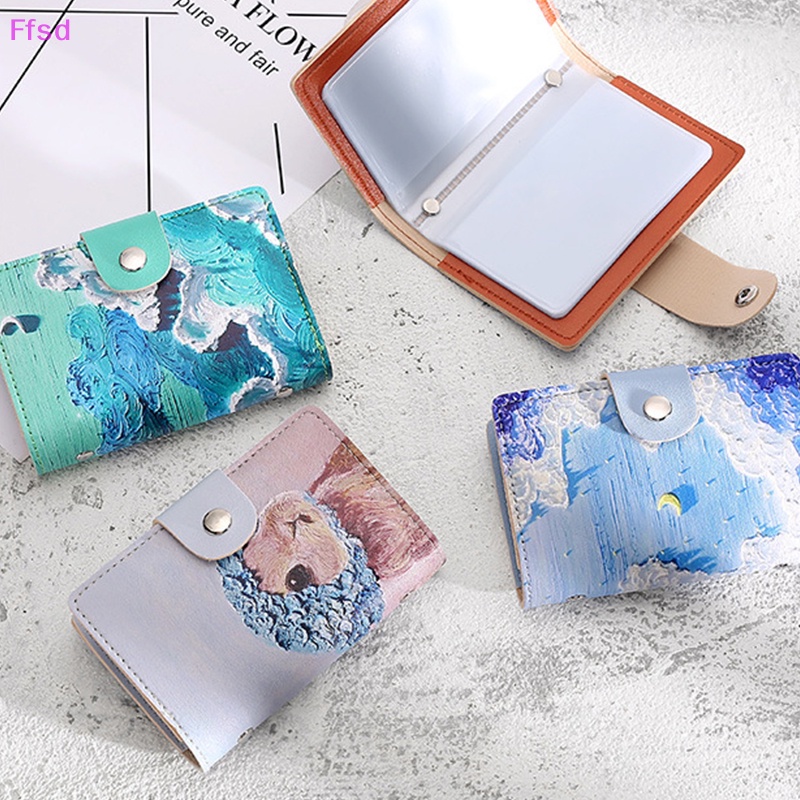 Ví Đựng Thẻ / Hộ Chiếu / Danh Thiếp Thời Trang Dành Cho Nam Và Nữ