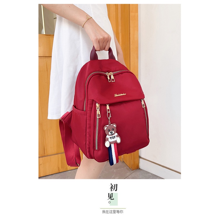 SOLO Solo Balo Nữ cặp đi học balo du lịch balo nữ da  Thời trang Đẹp Cái mới High quality L95S0LW 37Z230911