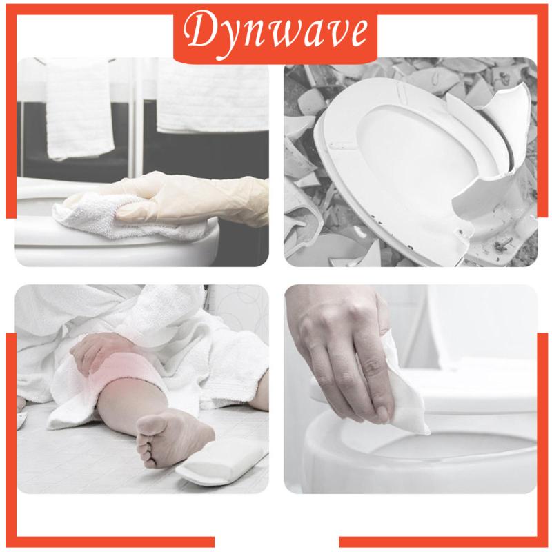 Set 10 Vỏ Bọc Bệ Ngồi Toilet Dùng Một Lần Cho Nhà Tắm / Văn Phòng /