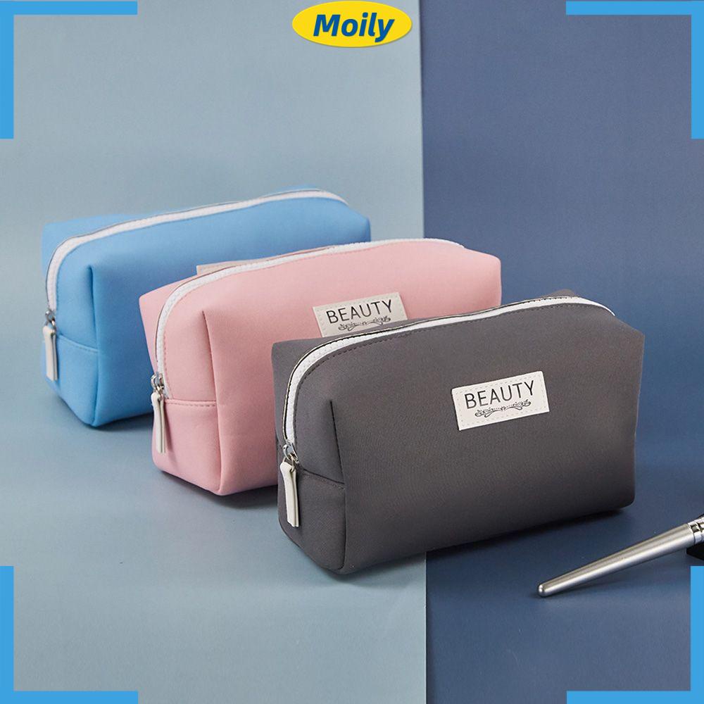 MOILYVN Túi Đựng Mỹ Phẩm Cỡ Lớn Có Khóa Kéo Tiện Dụng