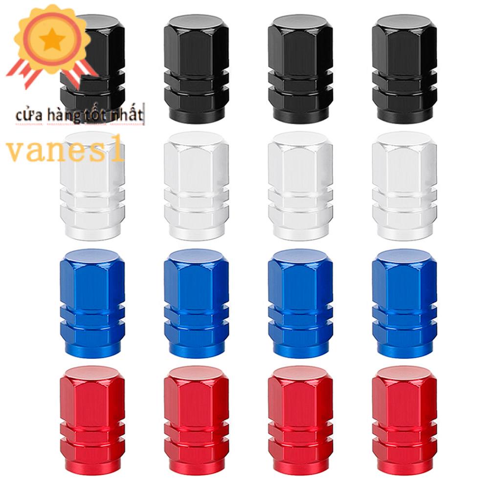 VANES1 Bộ 4 Nắp Van Xe Đạp Bằng Hợp Kim Nhôm Chống Bụi