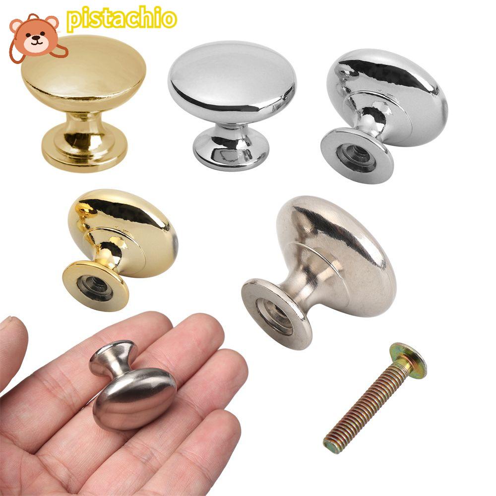 PISTA Tay Nắm Cửa Tủ Hình Tròn Bằng Đồng Thau Cổ Điển