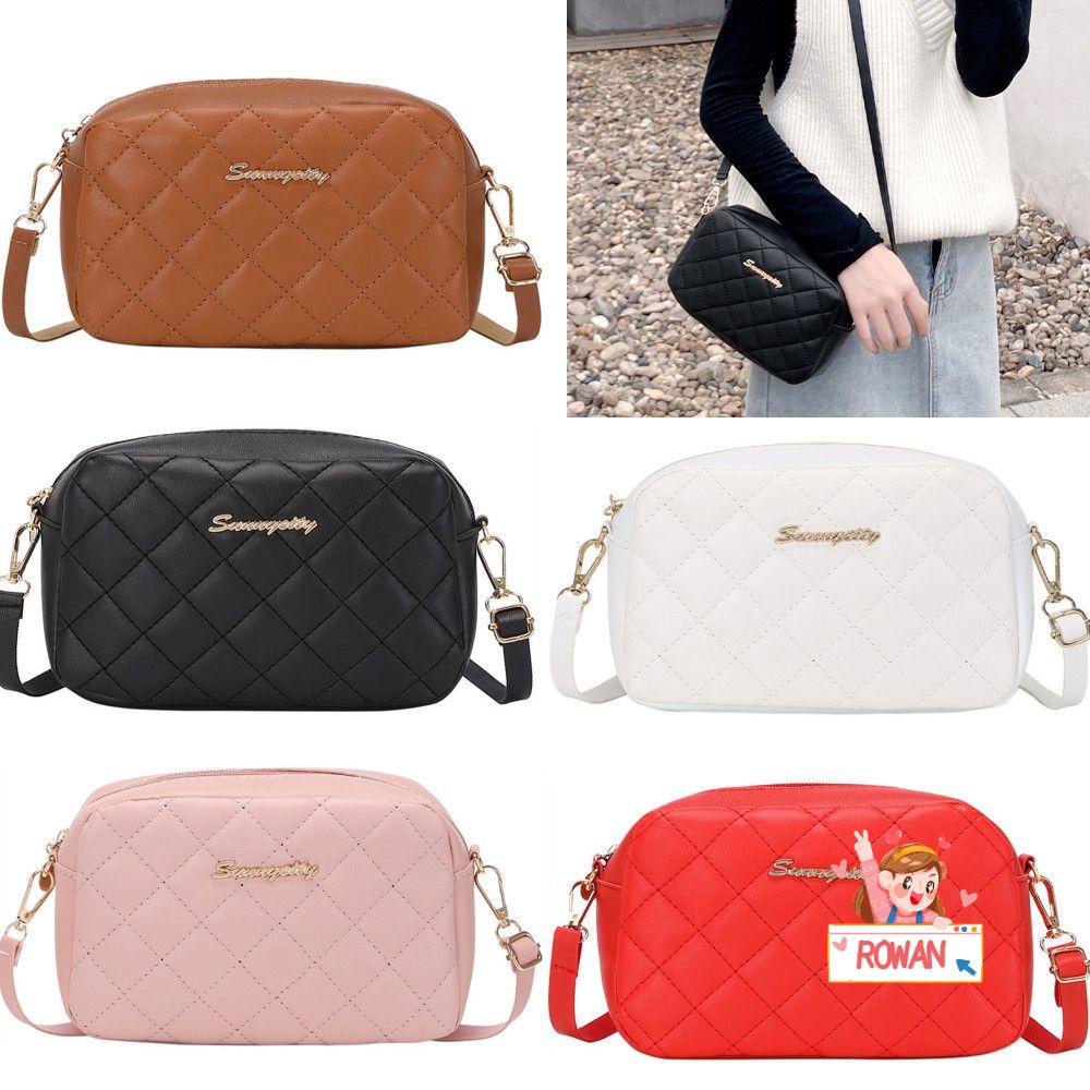 ROWANS Túi Đeo Chéo Thêu Họa Tiết Sang Trọng Thời Trang Cho Nữ