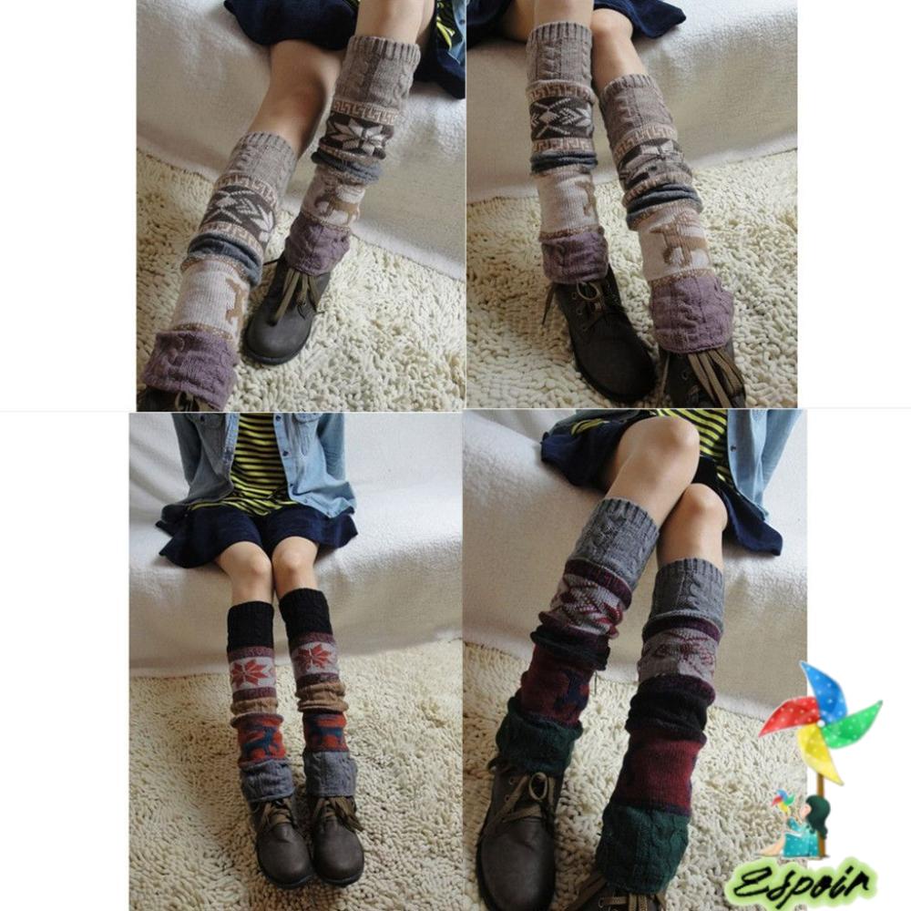 ESPO Đôi Vớ DàI ẤM ÁP ThờI Trang Cho Nữ