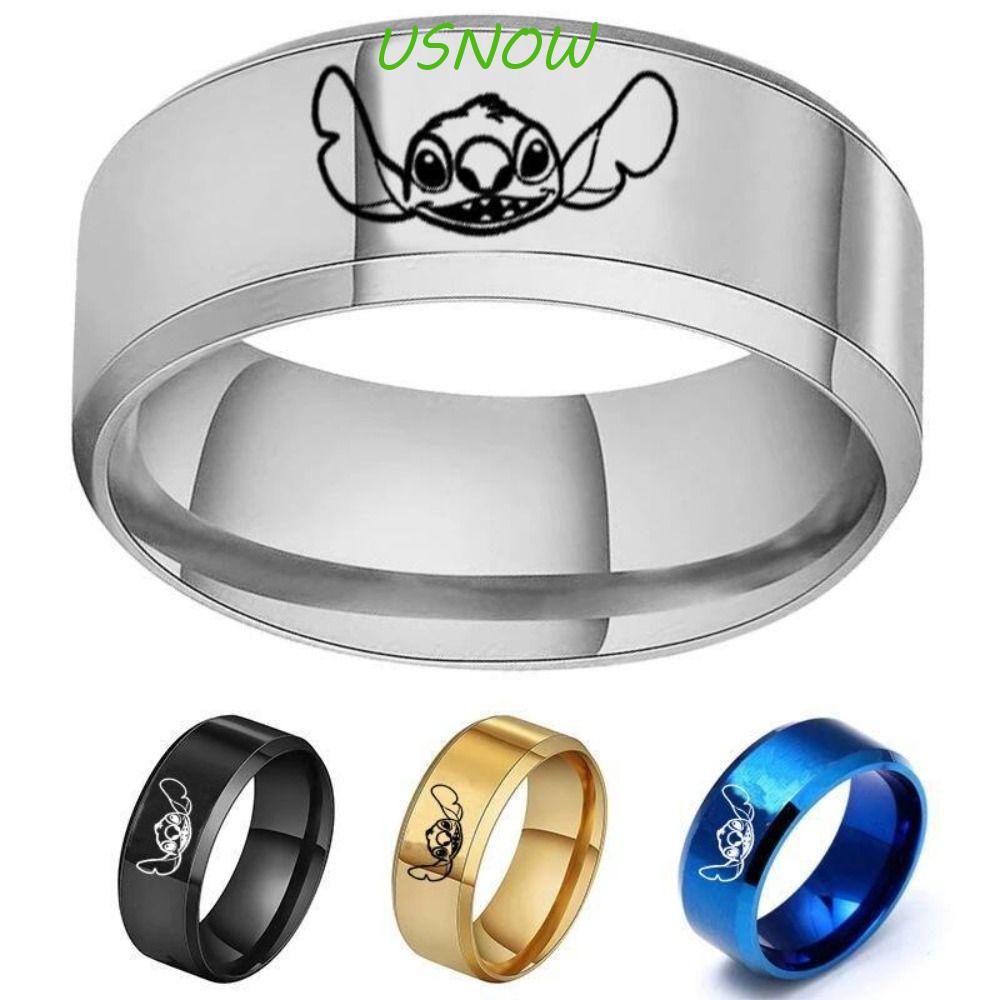 USNOW Nhẫn Hóa Trang Nhân Vật Hoạt Hình Lilo Stitch Cho Người Lớn Và Trẻ Em