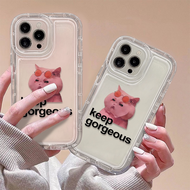 Ốp Điện Thoại TPU Silicon Mềm Trong Suốt Chống Sốc Cho IPhone 11 12 13 14 Pro Max 7 8 Plus X XS XR SE 2020