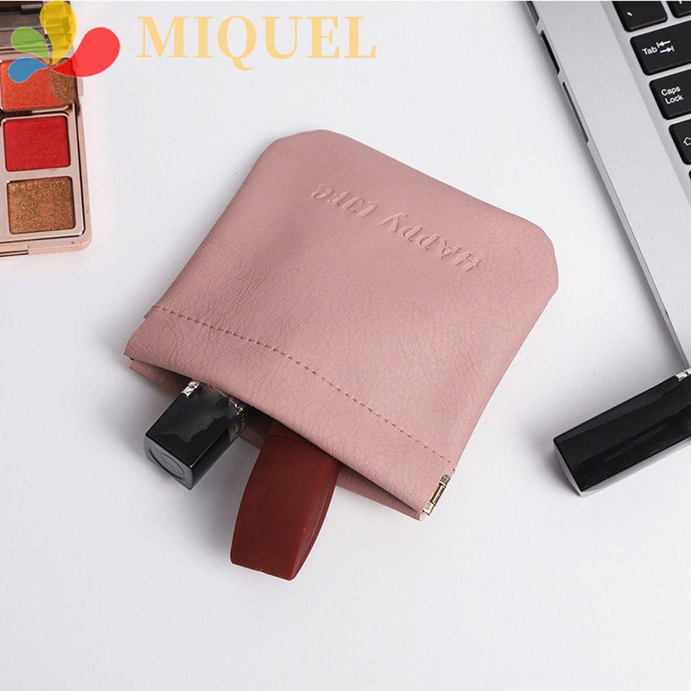 MIQUEL Túi Đựng Đồ Trang Điểm / Mỹ Phẩm / Trang Sức Bằng Da PU Cỡ Lớn Tiện Dụng Mang Theo Du Lịch Cho Nữ