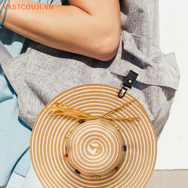 Kẹp Nón VASTJI Gắn Ba Lô / Túi Xách Du Lịch / Đi Biển Ngoài Trời Cho Người Lớn Và Trẻ Em