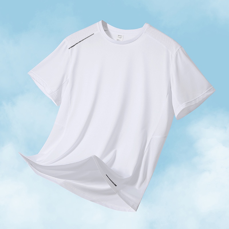 Áo Thun Thể Thao Tay Ngắn Thoáng Khí Mau Khô Thời Trang Cho Nam