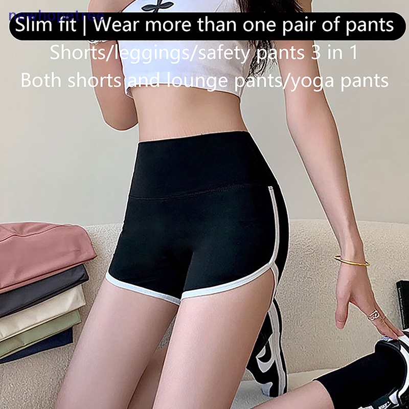 Quần Short Thể Thao Lưng Thun Co Giãn Thoải Mái Cho Nữ