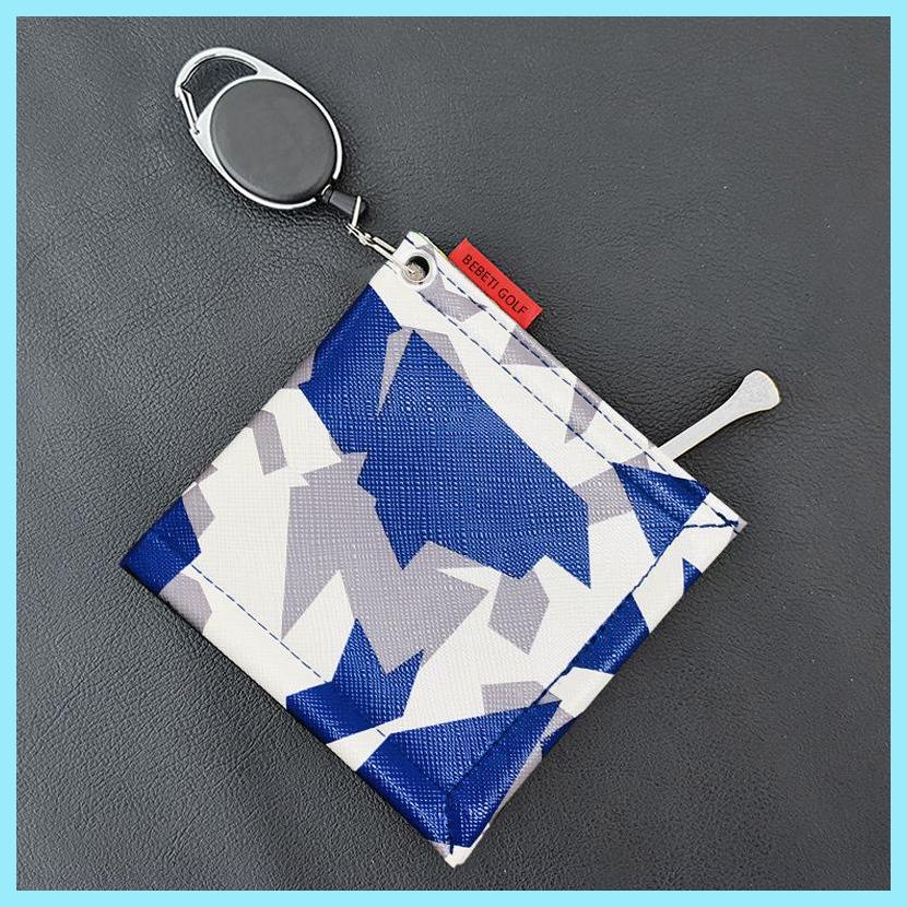 Khăn Vải Hai Màu Họa Tiết Rằn Ri Phong Cách Hàn Quốc Di Động Tinh Tế Cho Người Mới Bắt Đầu Chơi GOLF tdevn