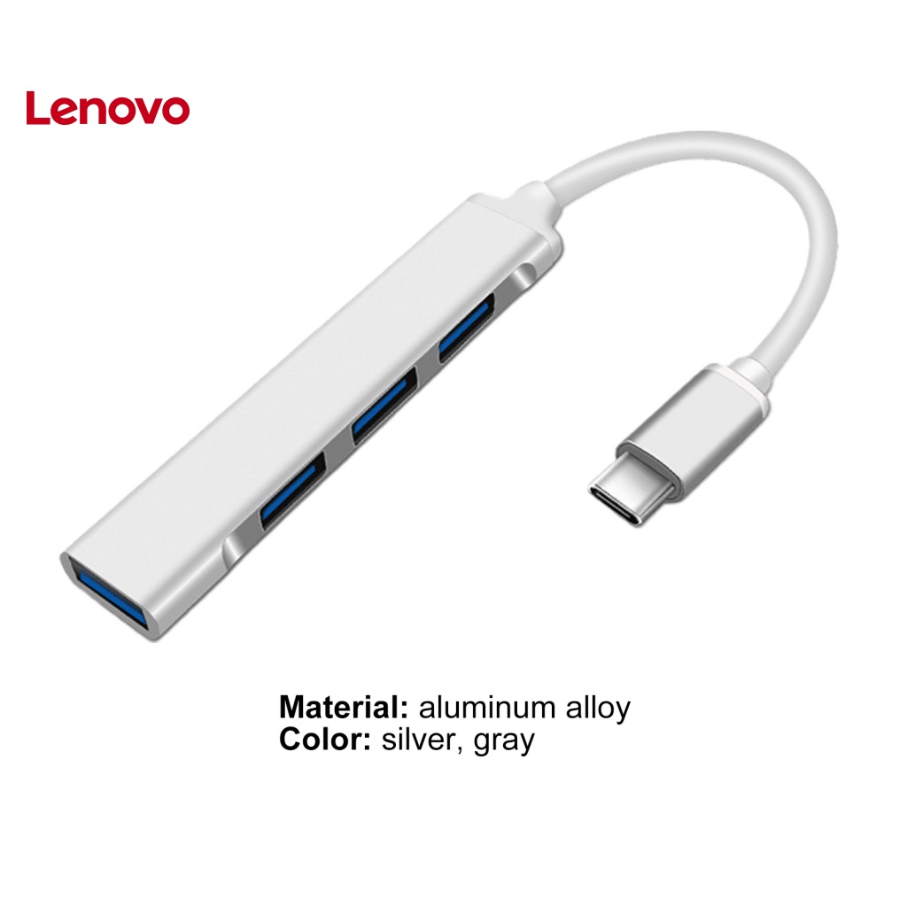 Bộ Chia Cổng USB 3.0 Type-C Bằng Hợp Kim Nhôm Đa Năng Tiện Dụng
