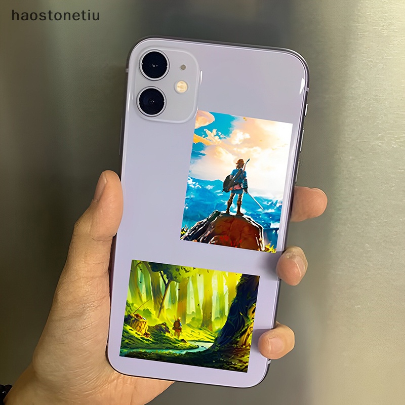 Bộ 50 Miếng Dán Chống Thấm Nước Họa Tiết The Legend of Zelda Độc Đáo Trang Trí Sổ Tay / Đồ Chơi Cho Bé DIY