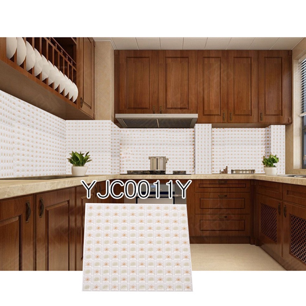 Miếng Dán Trang Trí Sàn Nhà Họa Tiết Mosaic 3D DIY