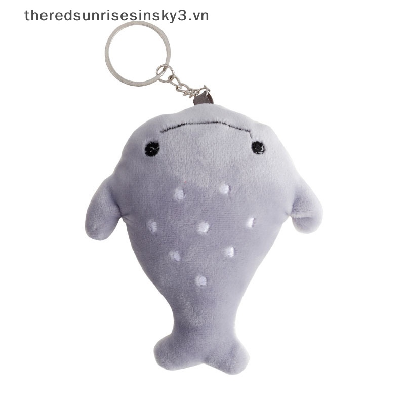 1 Thú Nhồi Bông Hình Cá Voi Dễ Thương Treo Balo