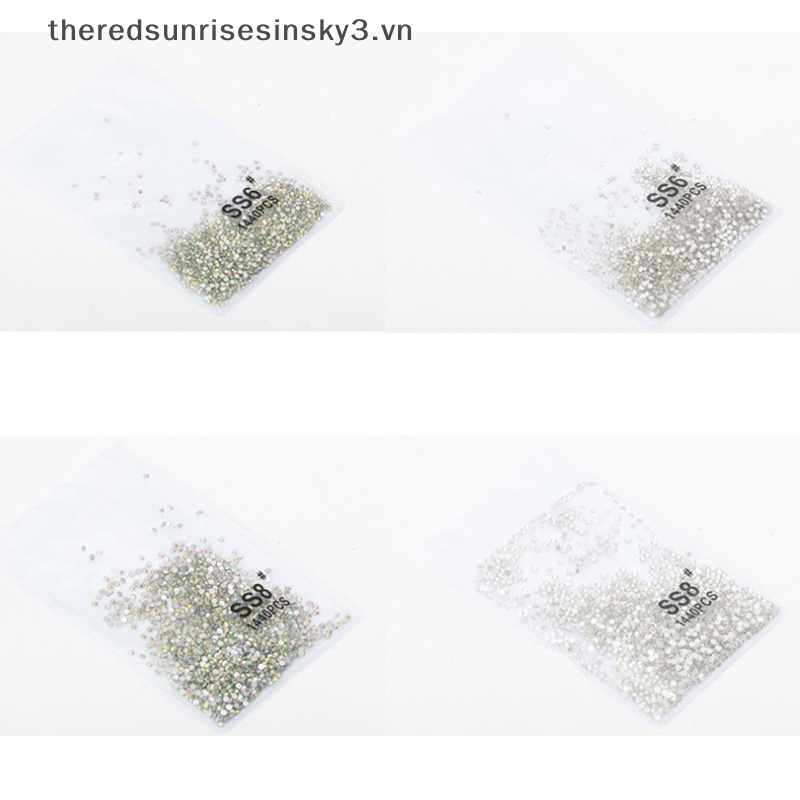 Set 1440 Viên Đá Pha Lê Trang Trí Móng Tay Nghệ Thuật Thời Trang