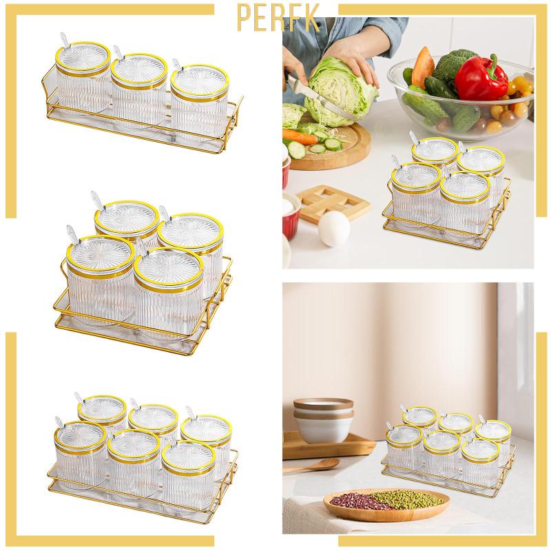 Hộp Đựng Gia Vị Trong Suốt Tiện Dụng Cho Nhà Bếp