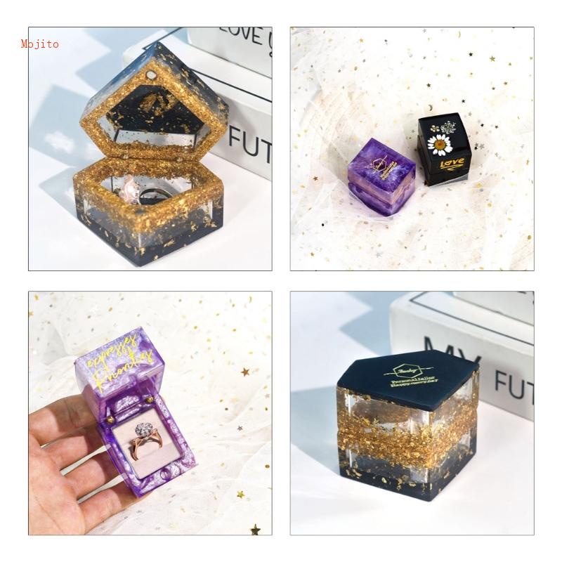 Khuôn Silicone Làm Hộp Đựng Trang Sức Tiện Dụng