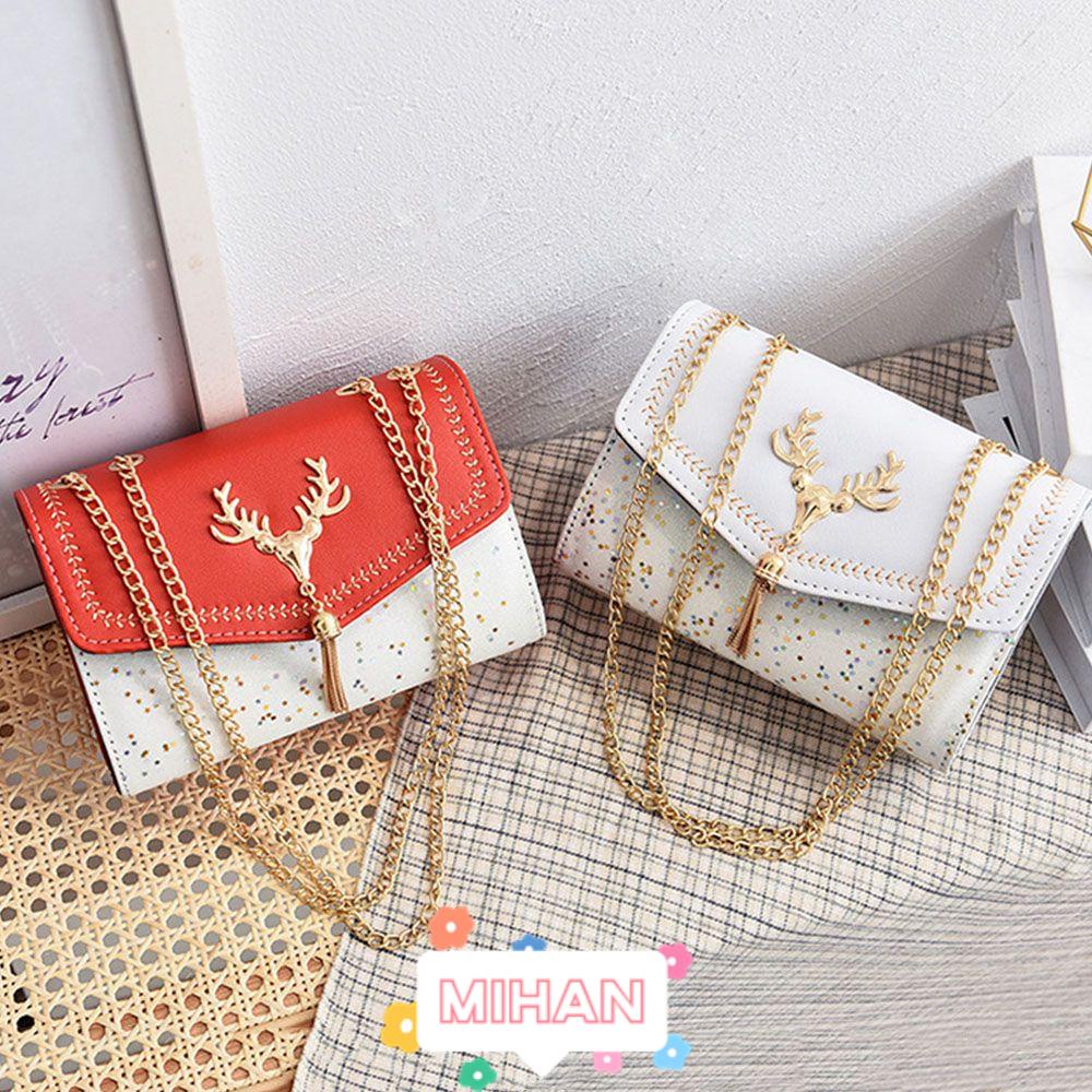 MIHAN1 Túi Xách Nữ Dáng Vuông Thời Trang