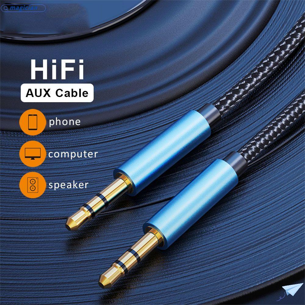 MAG Cáp Âm Thanh HiFi Hai Đầu Jack 3.5mm Cho Máy Tính / Xe Hơi