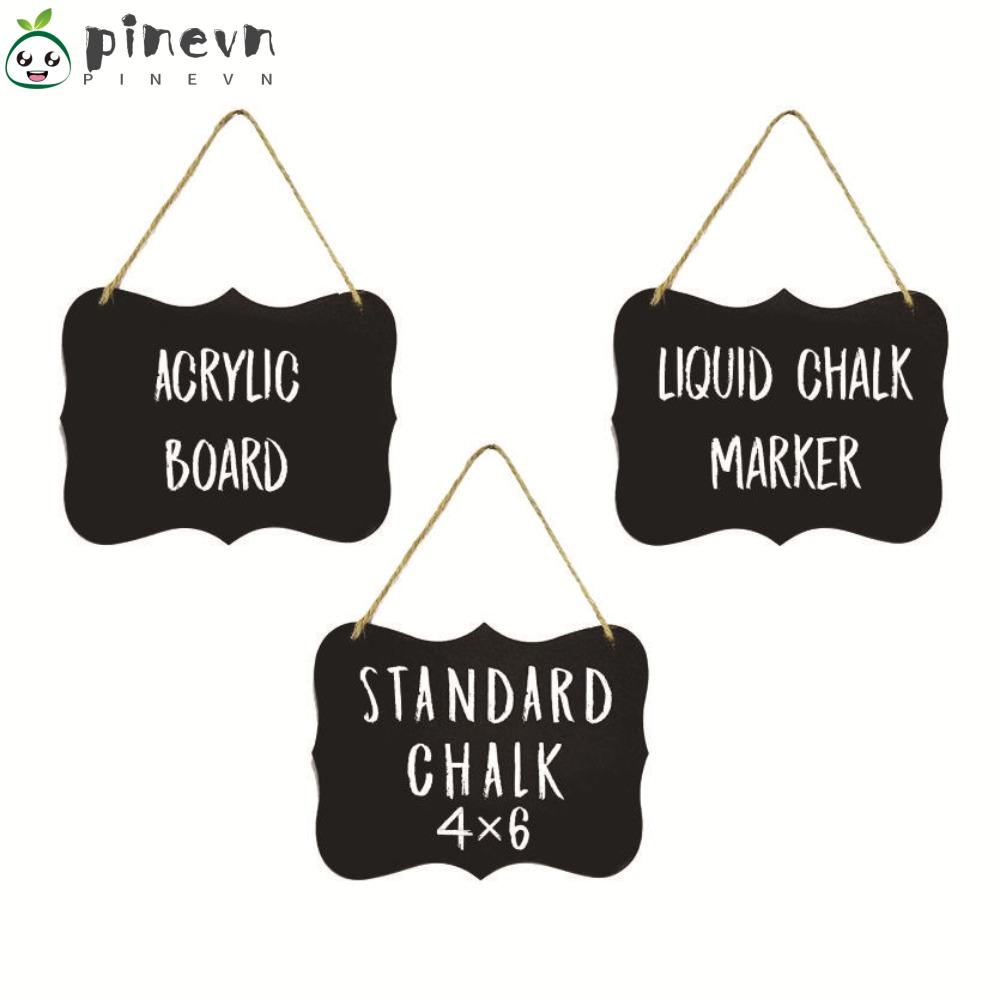 PINEVN Bảng Đen Mini Hai Mặt Có Thể Xóa Được Dùng Ghi Chú Tiện Dụng