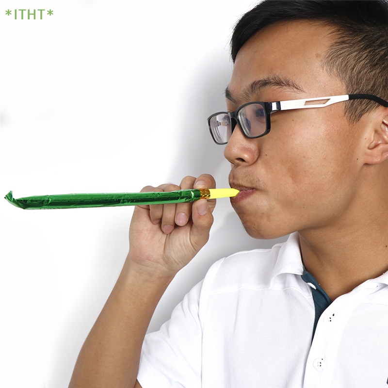 Set 10 Còi Thổi Bằng Nhựa Tạo Tiếng Ồn Cho Bé Mới