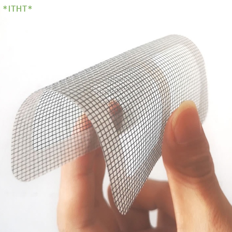 Bộ 10 Miếng Lưới Dán Cửa Sổ Chống Muỗi / Côn Trùng Tiện Dụng Mới