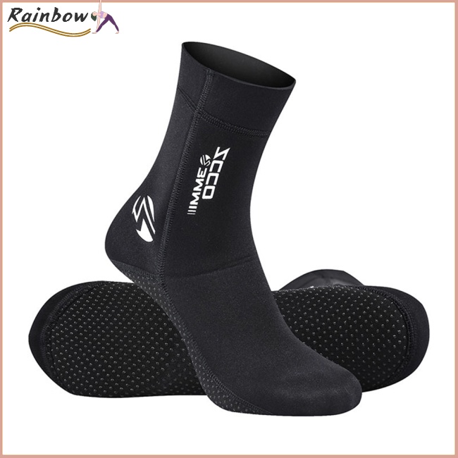 1 Đôi Vớ Lặn Dày 3mm Bằng Cao Su Tổng Hợp Co Giãn Chống Lạnh Chống Trượt
