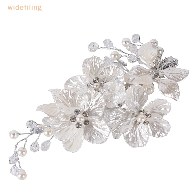Kẹp Tóc Hình Hoa Đính Ngọc Trai Nhân Tạo Thời Trang