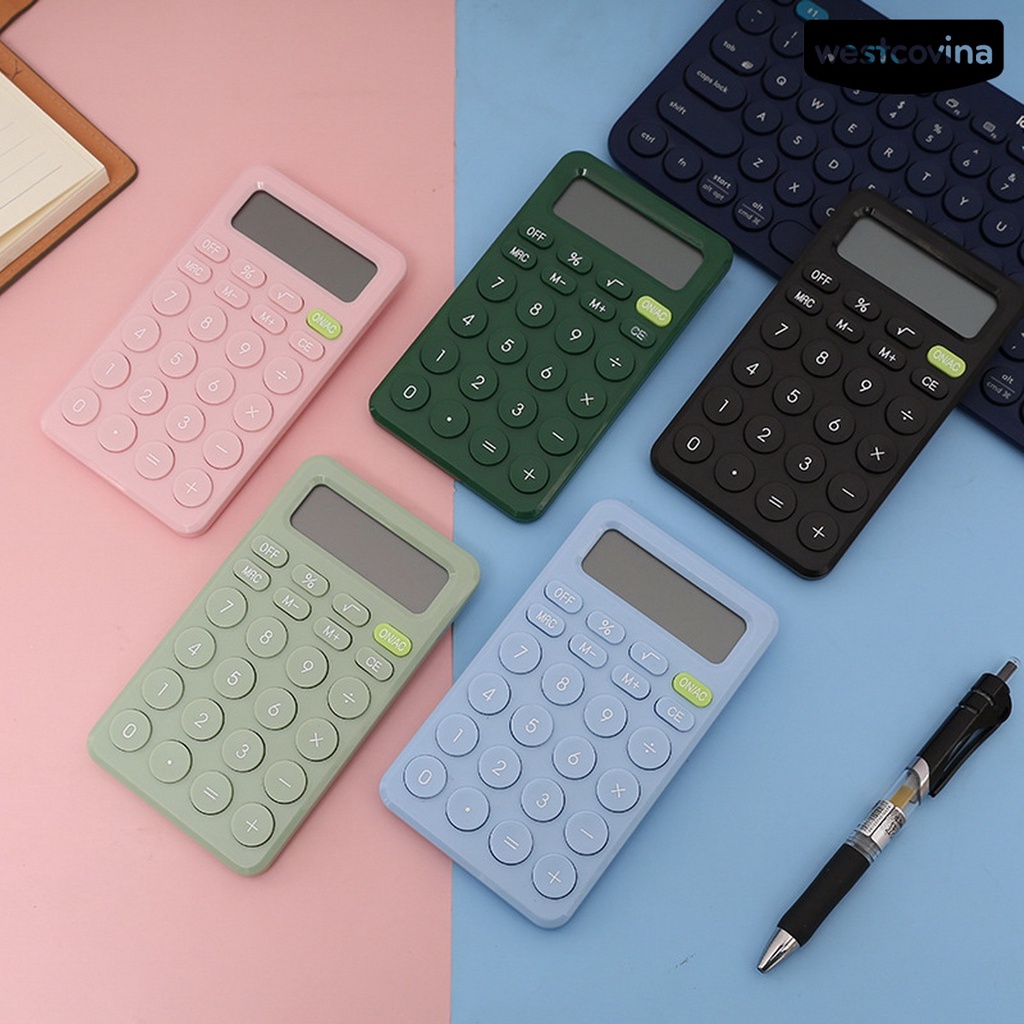 [WSTN] [WSTN]✎Máy Tính Cầm Tay Mini 8 Chữ Số Chống Trượt
