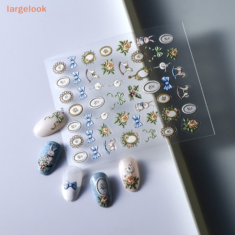 1 Tấm Hình Dán Móng Tay Phong Cách Bohemia