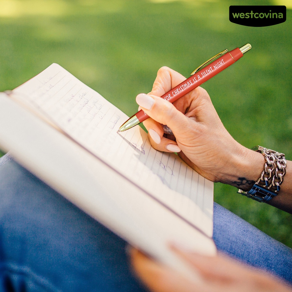 [WSTN]✎Set 5 Bút Bi Họa Tiết Giáng Sinh Dễ Thương