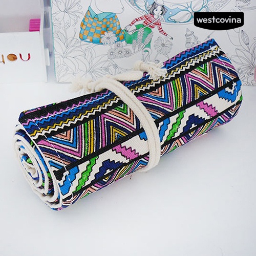 [WSTN] [WSTN]✎Túi Đựng Bút 36 / 48 / 72 Lỗ Dạng Cuộn Tiện Dụng