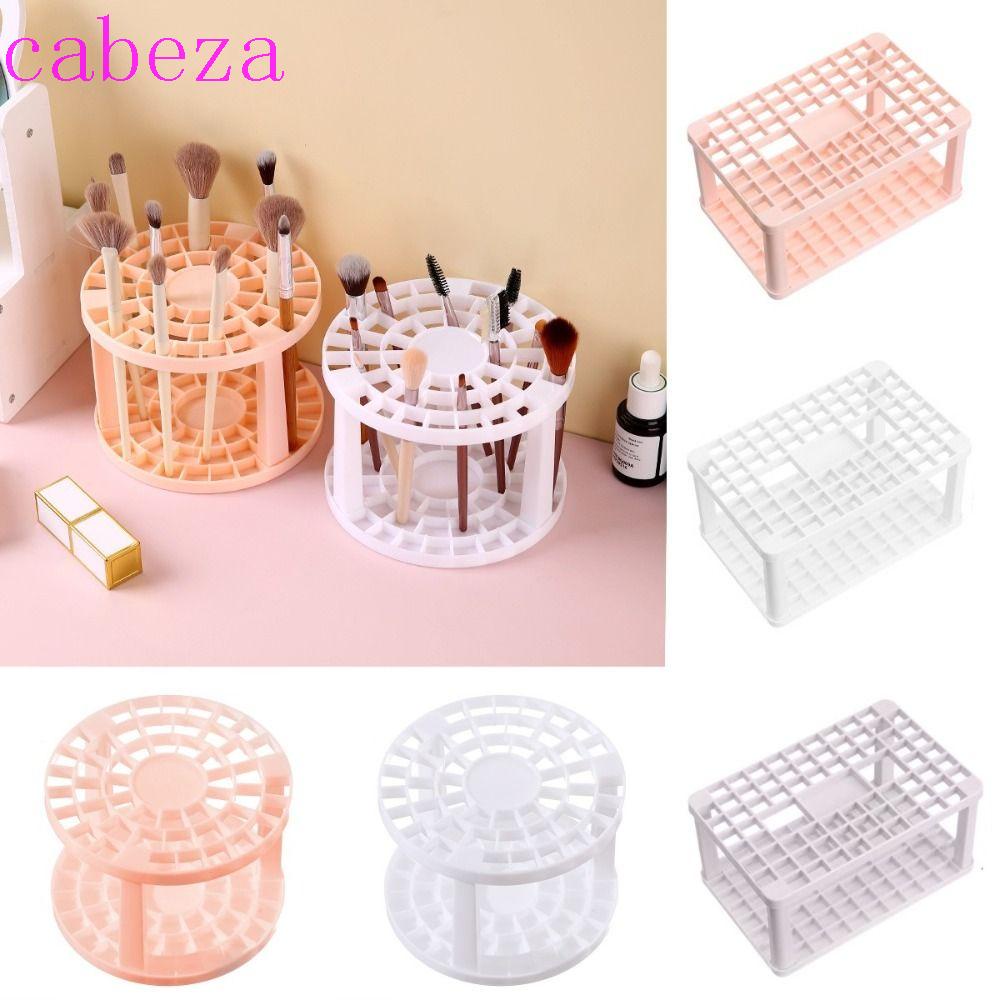 CABEZA Giá Đỡ Cọ Trang Điểm Bằng Nhựa Tiện Lợi Dành Cho Nữ