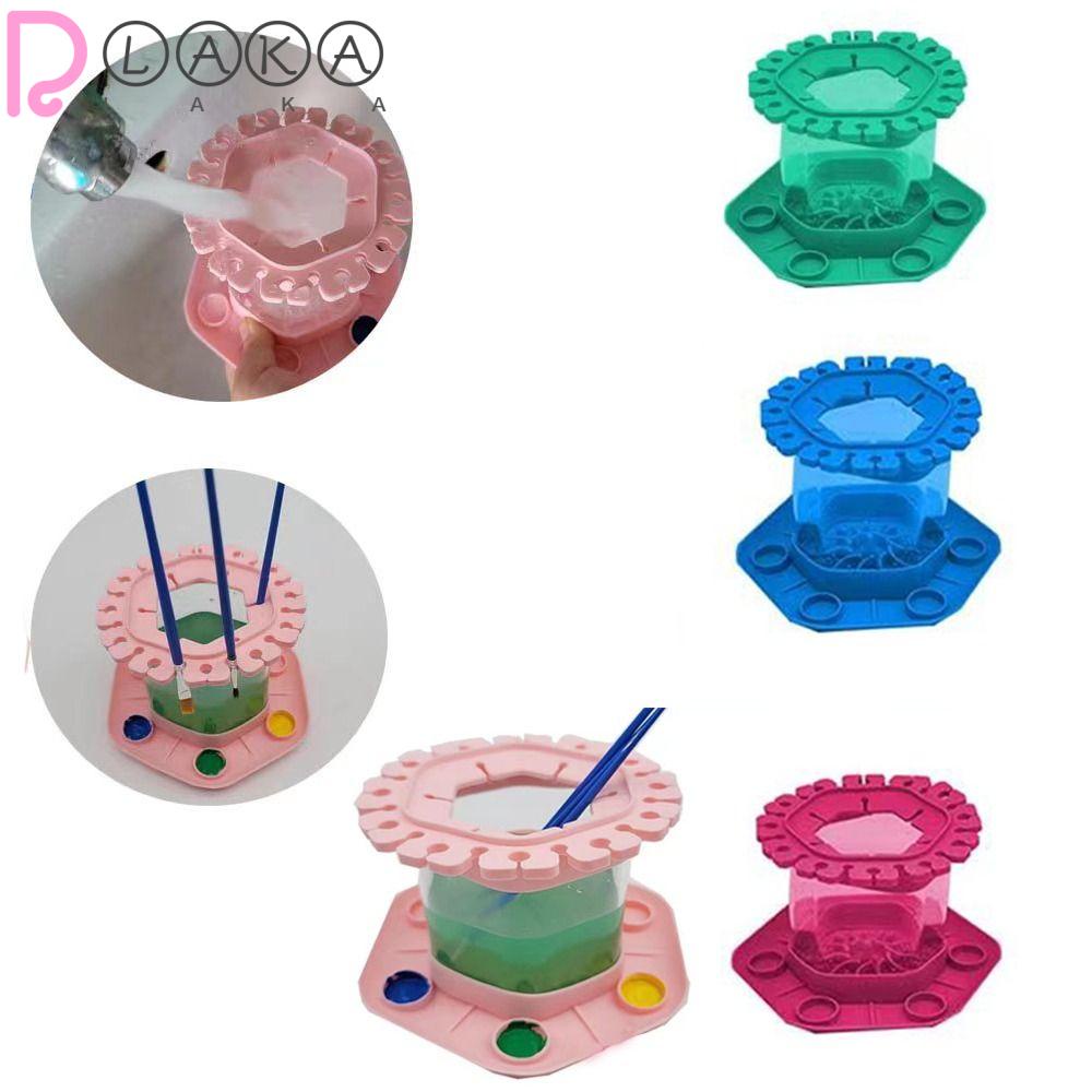 LAKAMIER Giá Đỡ Cọ Vẽ Màu Nước Có Thể Tháo Rời Tiện Dụng