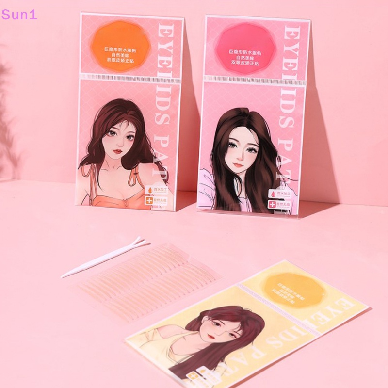 Set 1: 200 Miếng Dán Kích Mí Vô Hình Tự Dính Trang Điểm Mắt Tự Nhiên