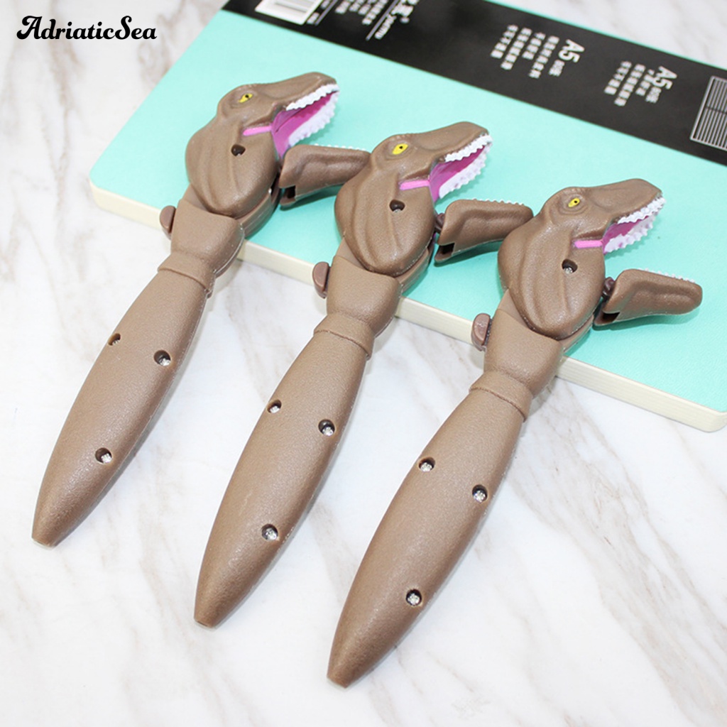 Bút Kí Tên Trọng Lượng Nhẹ Thiết Kế Khủng Long Hoạt Hình Dễ Thương