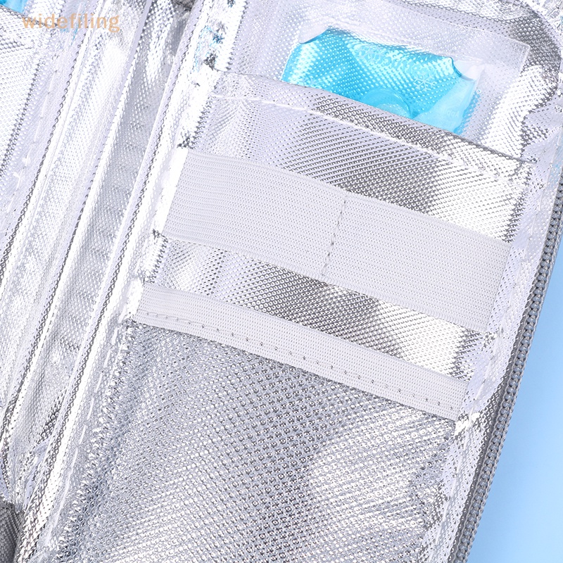 Túi Du Lịch Insulin Làm Mát Cách Nhiệt Kèm 2 Túi Đá