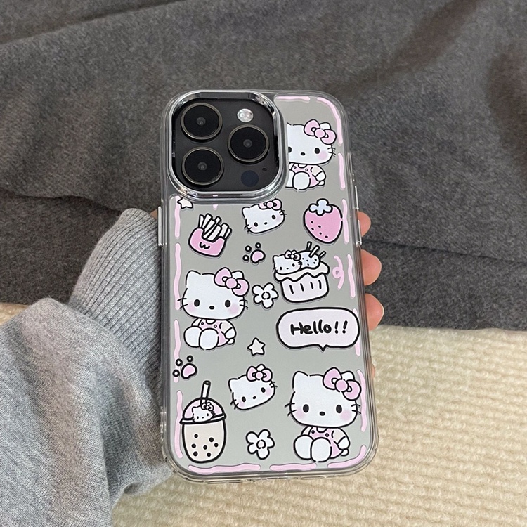 Ốp Điện Thoại Chống Sốc Tráng Gương Cho iPhone 14 Pro Max iPhone 13 13pro 13prm iPhone 11 7Plus 8Plus Xr XS 12 Pro Max