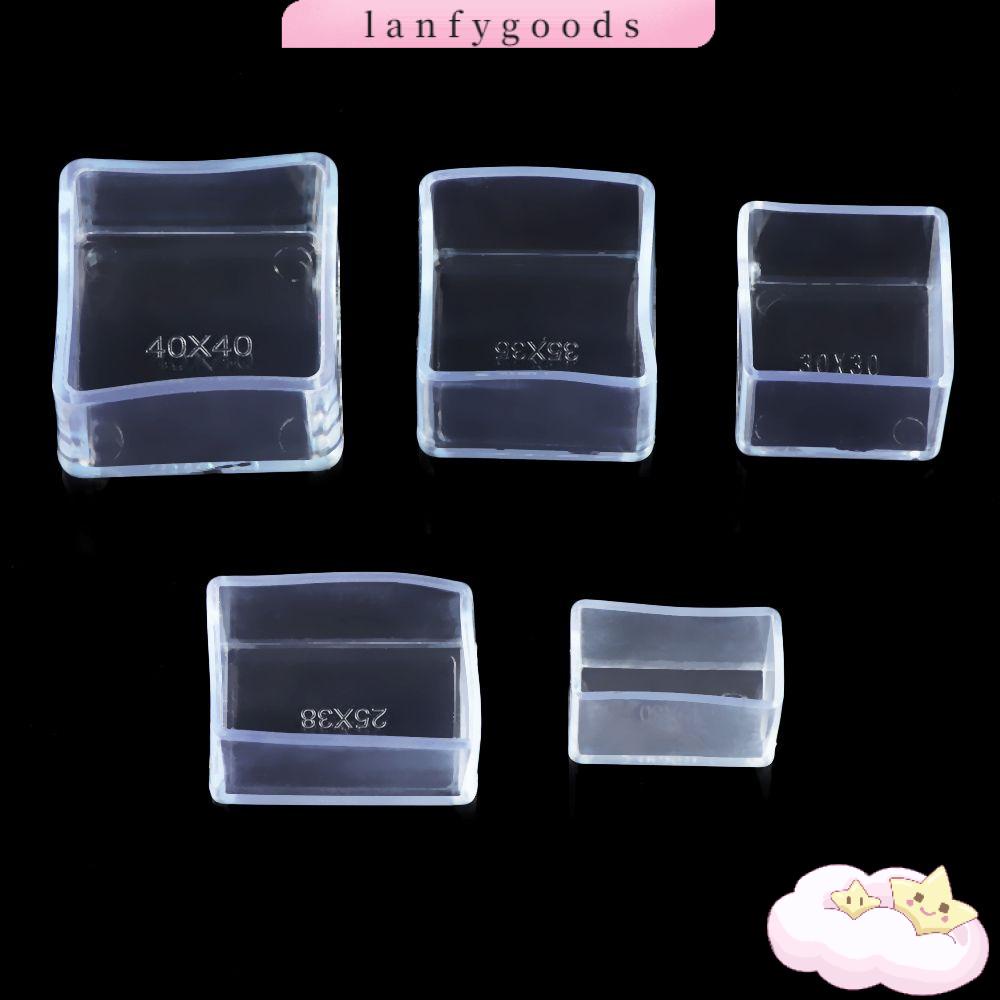 LANFY Set 4 Miếng Silicone Tròn Lót Chân Ghế