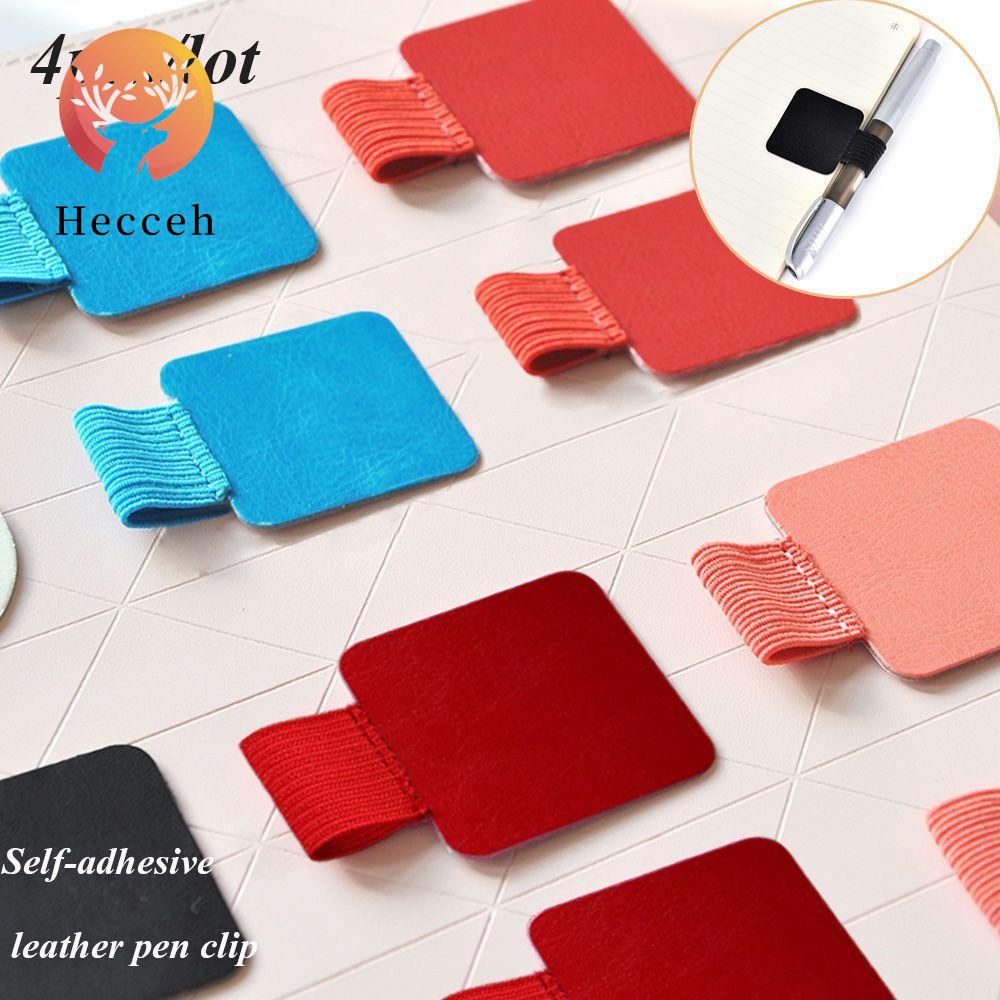 HECCEH Set 4 Giá Đỡ Bút Tự Dính Co Giãn Tiện Dụng