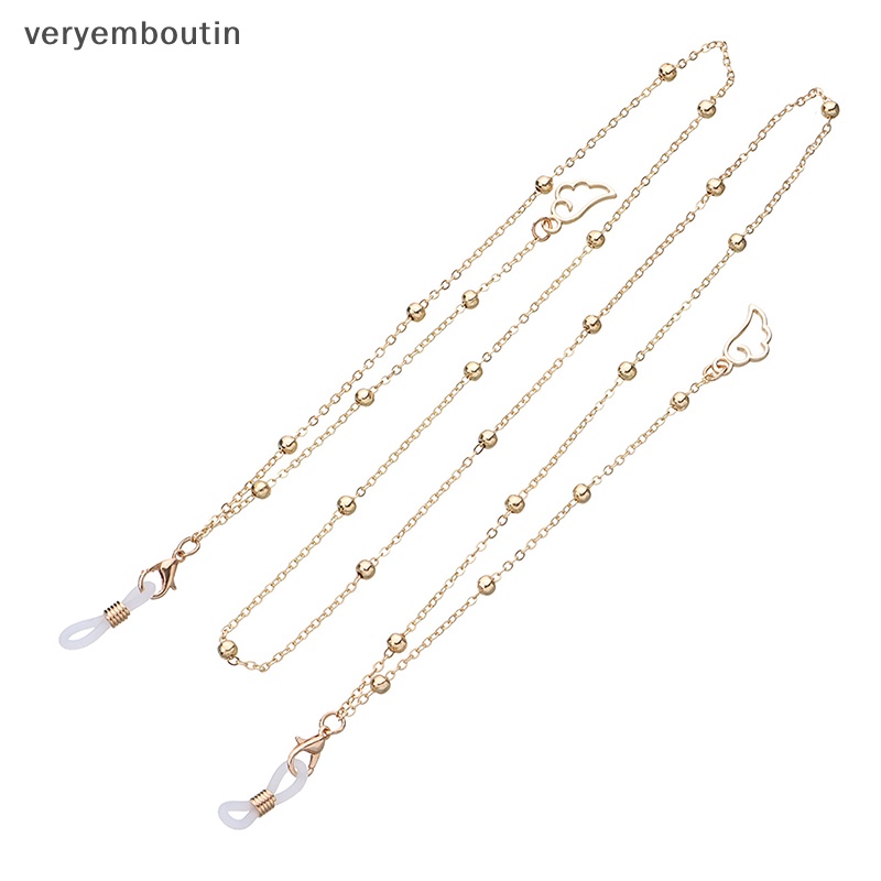 Dây Đeo Mắt Kính Màu Vàng / Bạc Phong Cách Cổ Điển Tiện Dụng Cho Nữ