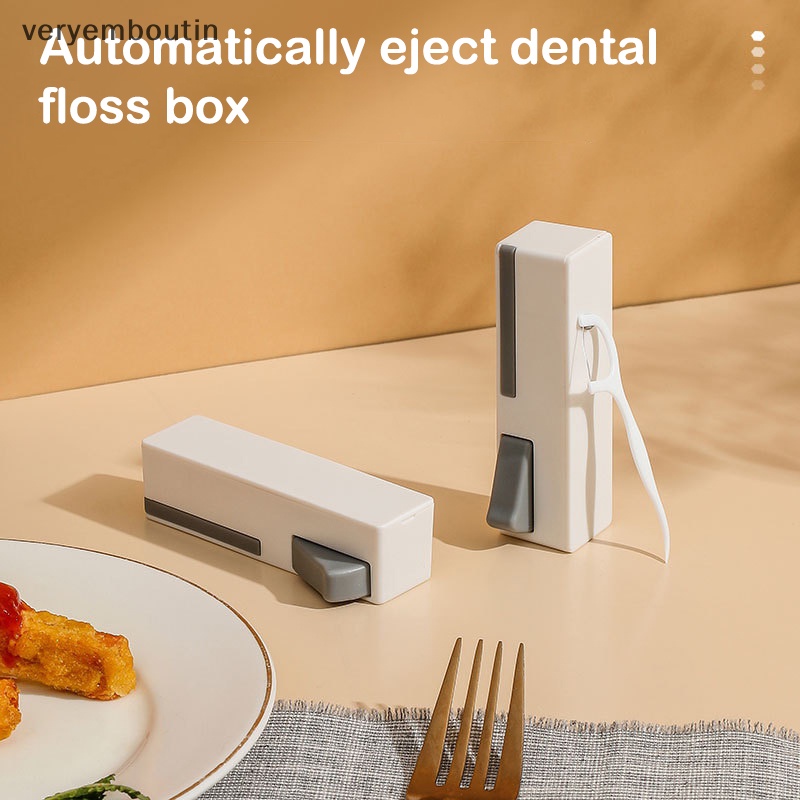 Hộp Đựng Chỉ Nha Khoa Tự Động Có Thể Tái Sử Dụng Giá Đỡ