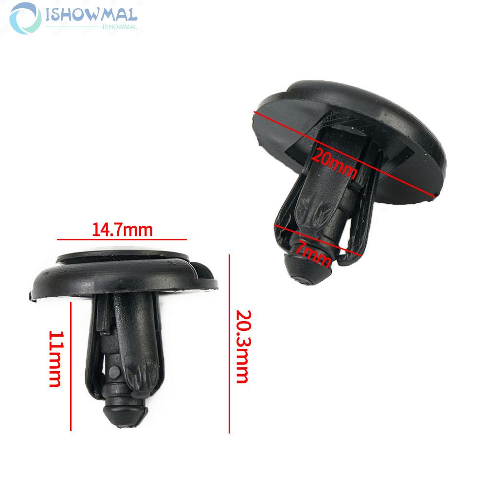 FENDER Set 20 Kẹp Chắn Bùn Cho Xe Toyota Mazda