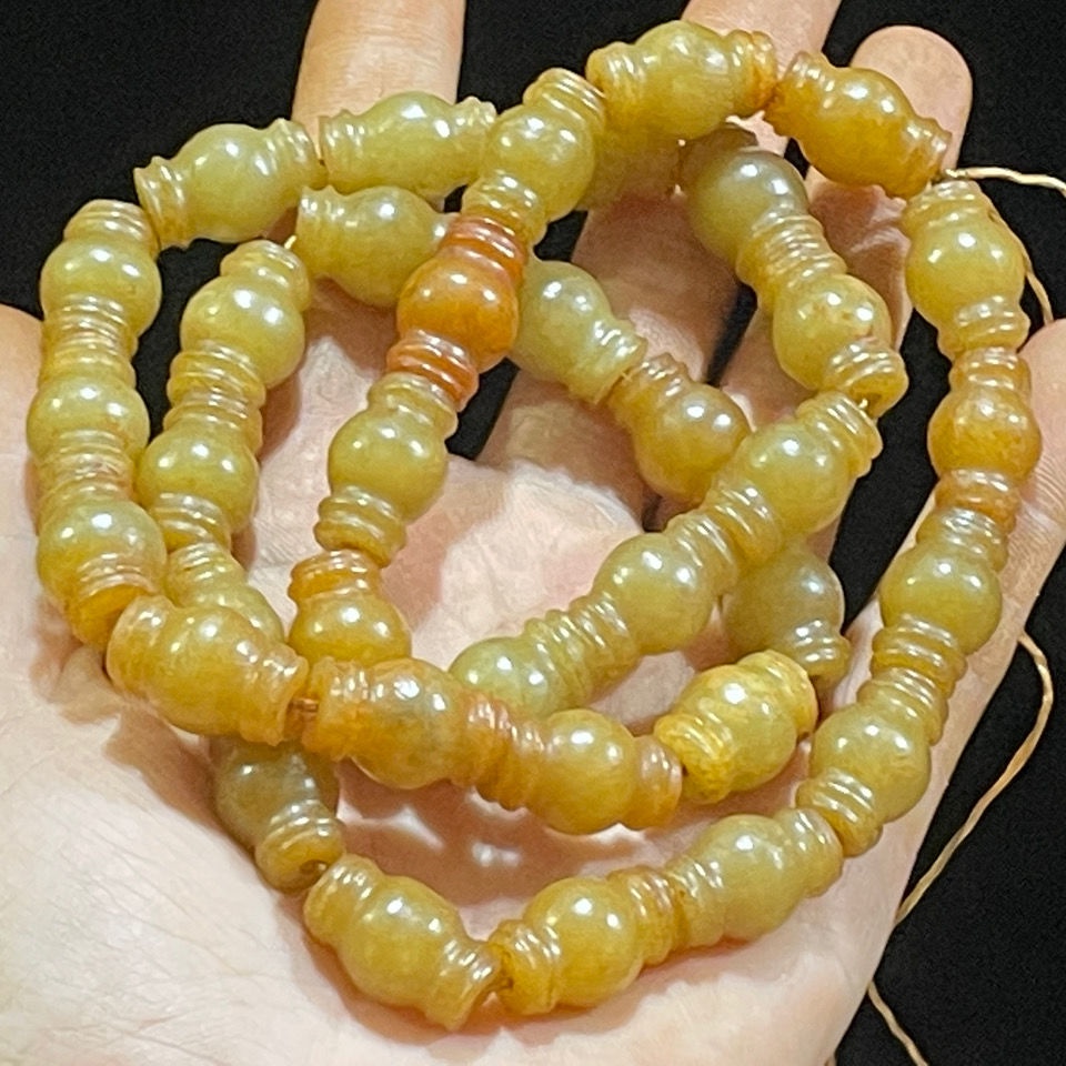 Chuỗi Hạt Ngọc Bích Tròn 7.8 "Dùng Làm Vòng Tay / Dây Chuyền